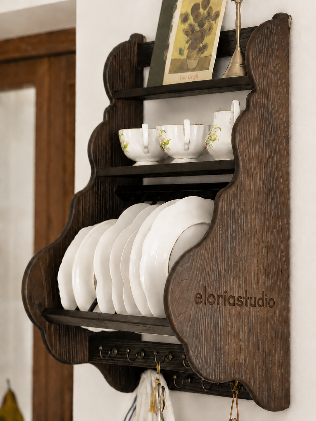 Heritage Wall Plate Rack