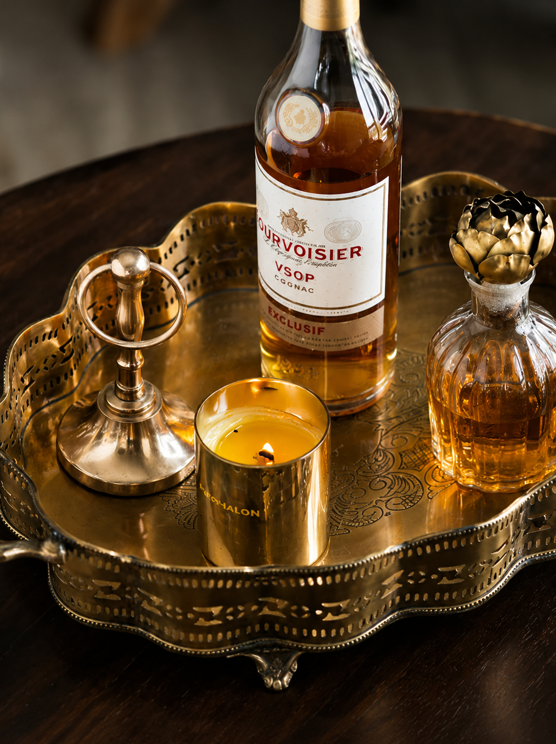 Versailles Brass Serving Tray